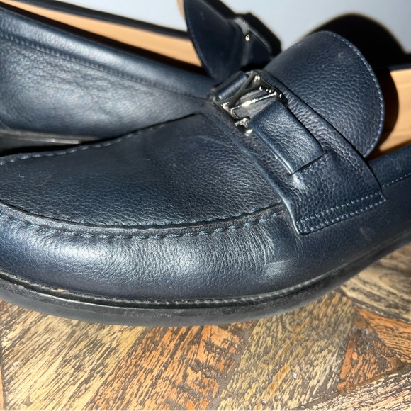 Louis Vuitton Blue Loafer size 10 EU 11 US - Picture 7 of 11